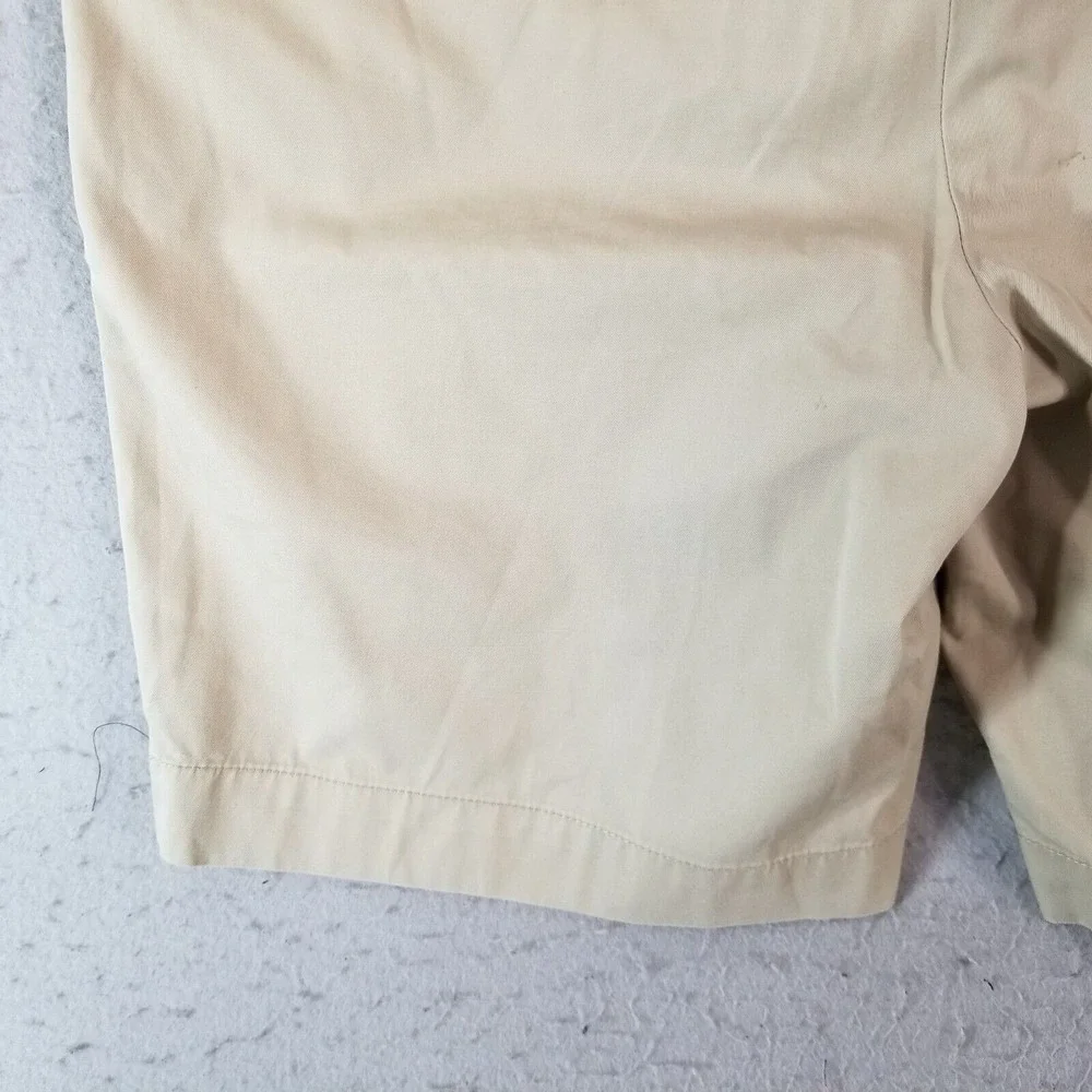 Polo Ralph Lauren shorts men's 34x9 beige‎ tan cotton Outdoor preppy